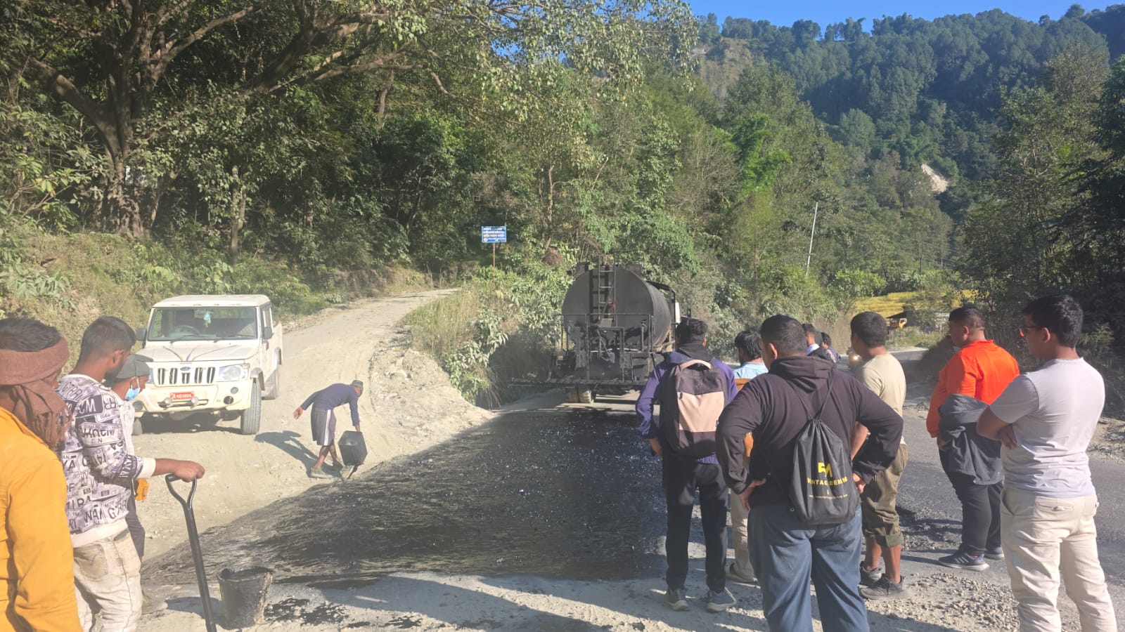 Kaligandaki corridor: Lasti-Beni section beign blacktopped