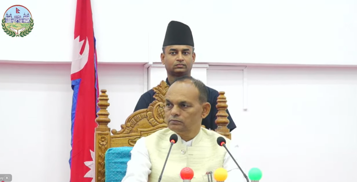 After Madhes province Chief, Provincial Speaker relieved off post