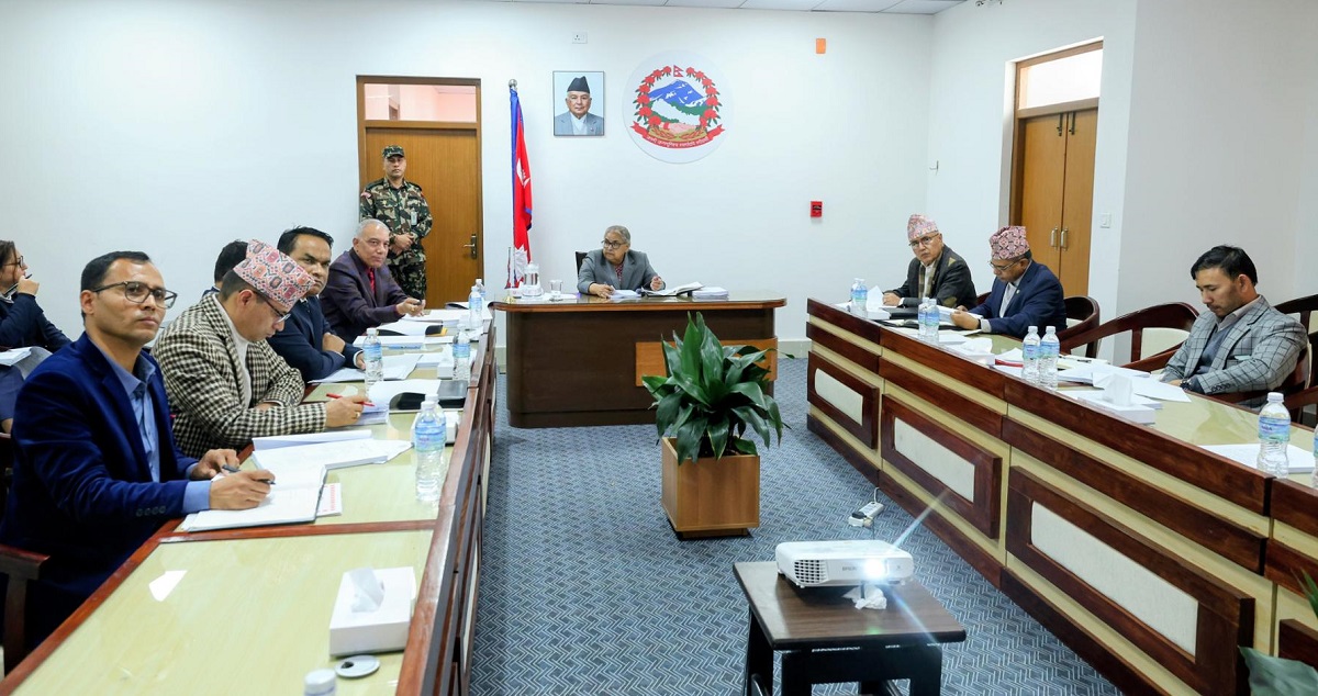 Committee formed to coordinate construction of infrastructures at Melamchi affected area