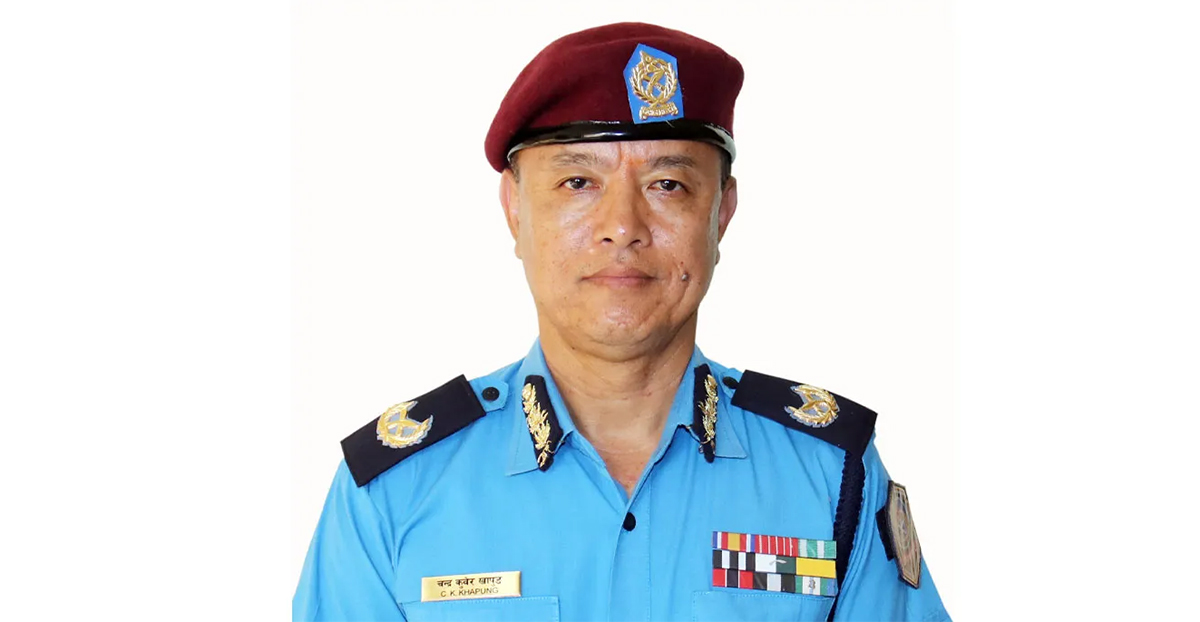 Travel restrictions imposed on outgoing IGP Khapung