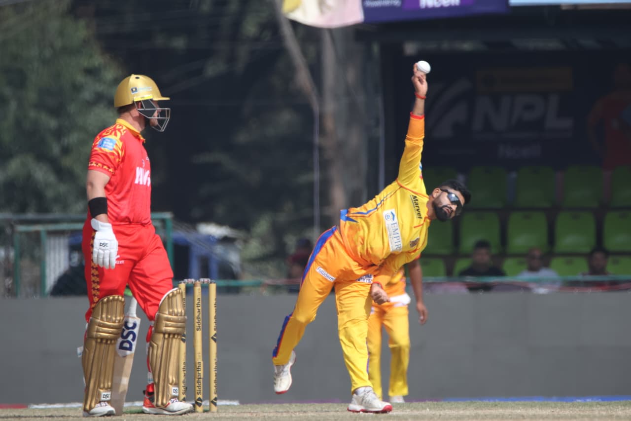 Lumbini Lions sets 144-run target for Sudurpaschim