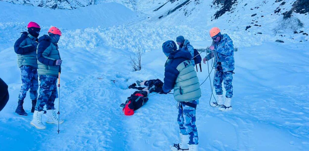 Bodies of two missing Indian nationals found in Manang