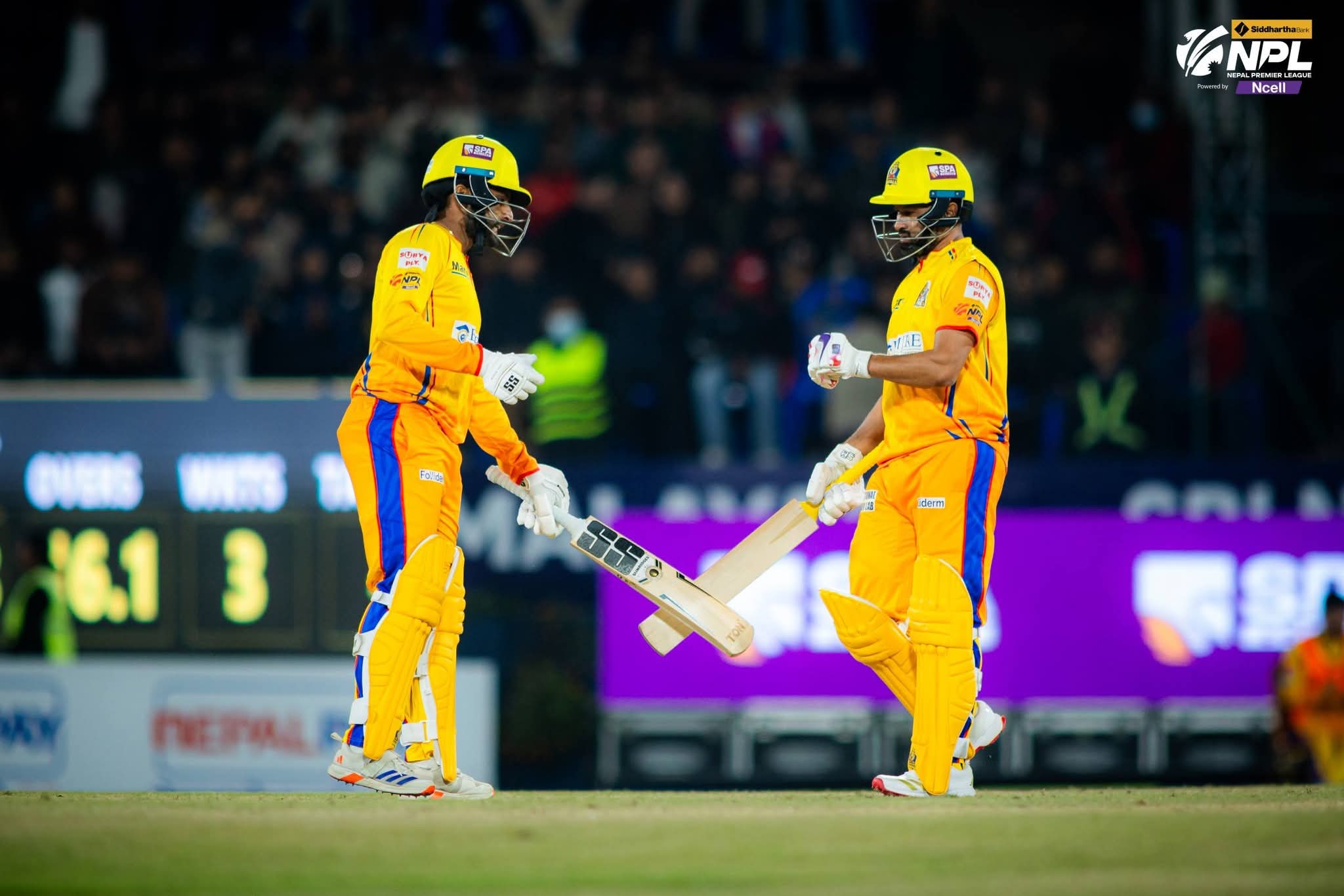 Sudurpaschim post 194 runs for Pokhara to win