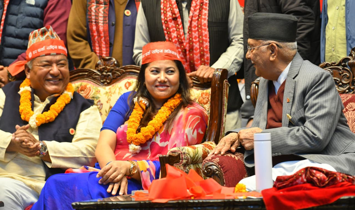 Leaders Jhankri and Shrestha re-join UML