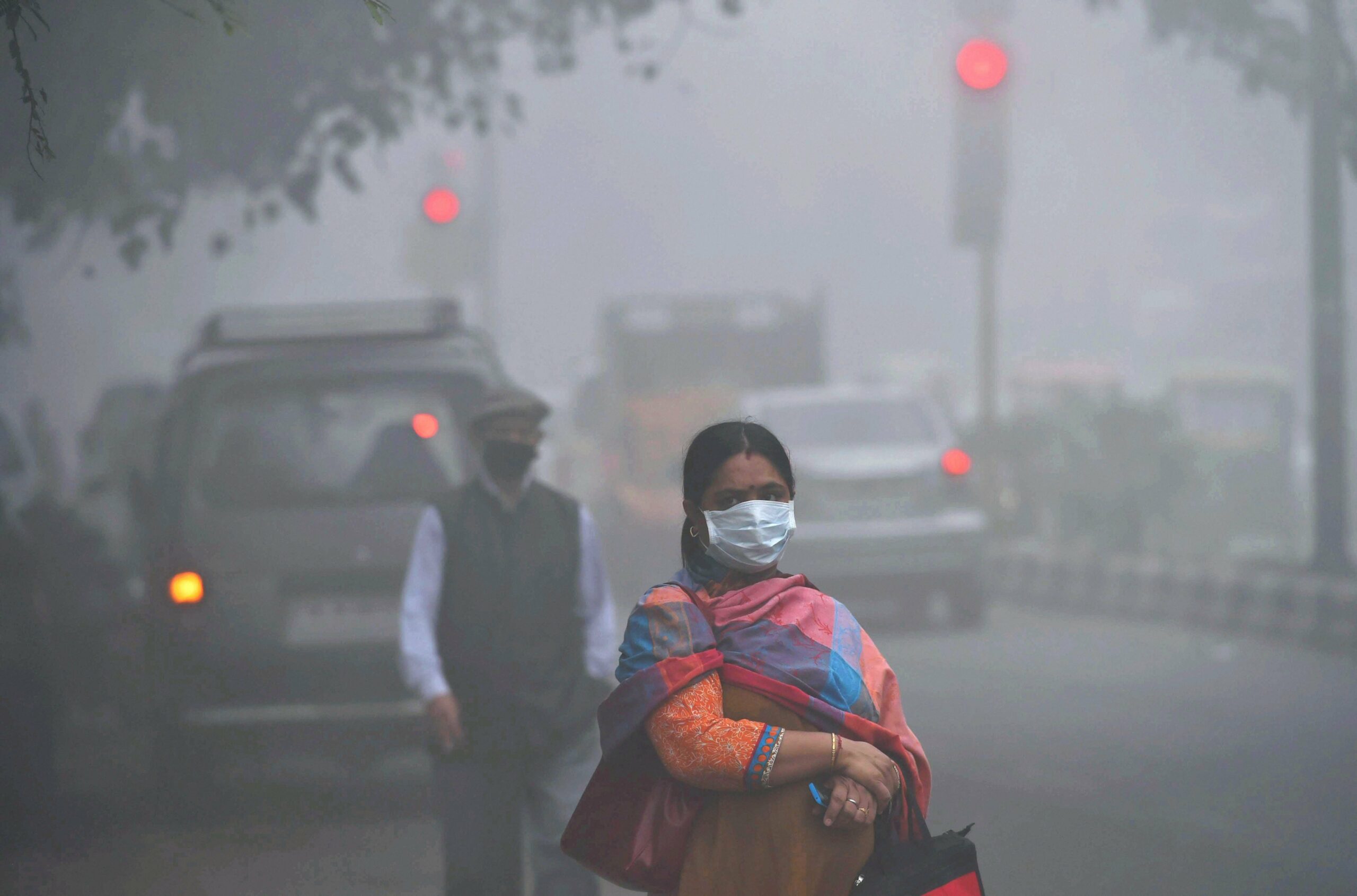 Air pollution levels surge in India’s capital, sparking rare protests