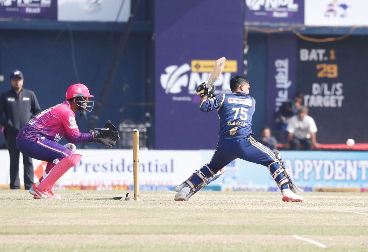 Biratnagar Kings set a target of 136 runs for Janakpur Bolts in NPL