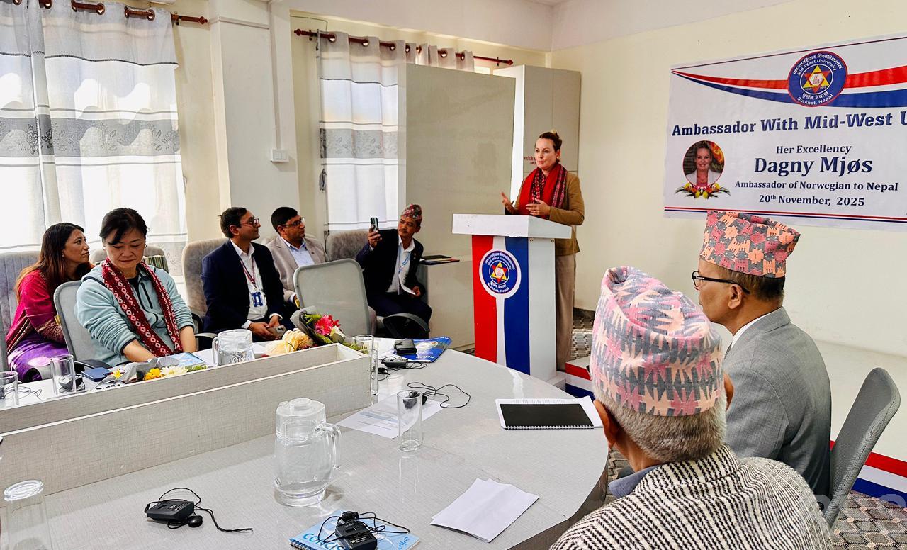 Norwegian Ambassador bats for bilateral cooperation in higher education