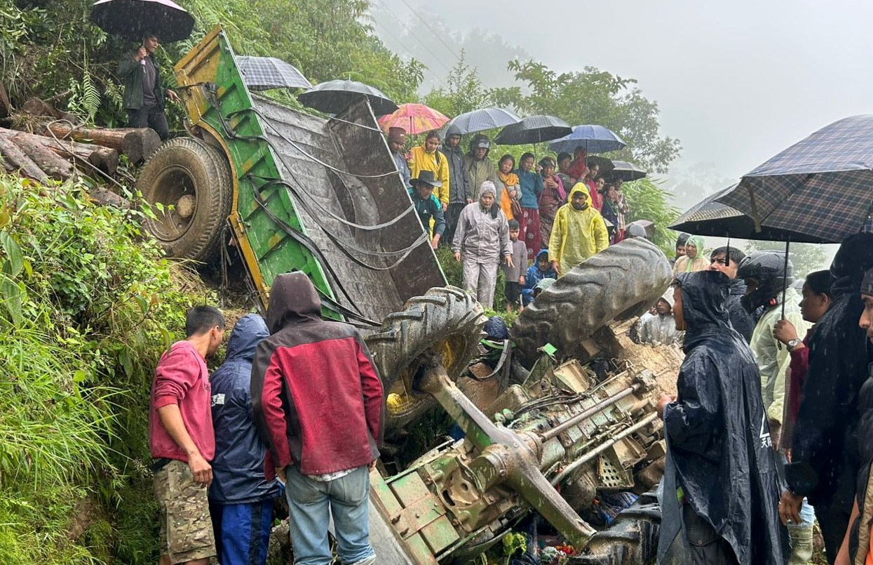Two killed on the spot in Bhojpur tractor accident