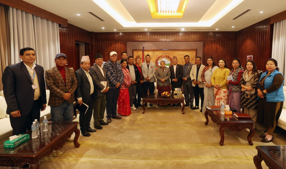 Valley Mayor forum’s representatives meet with Prime Minister Karki