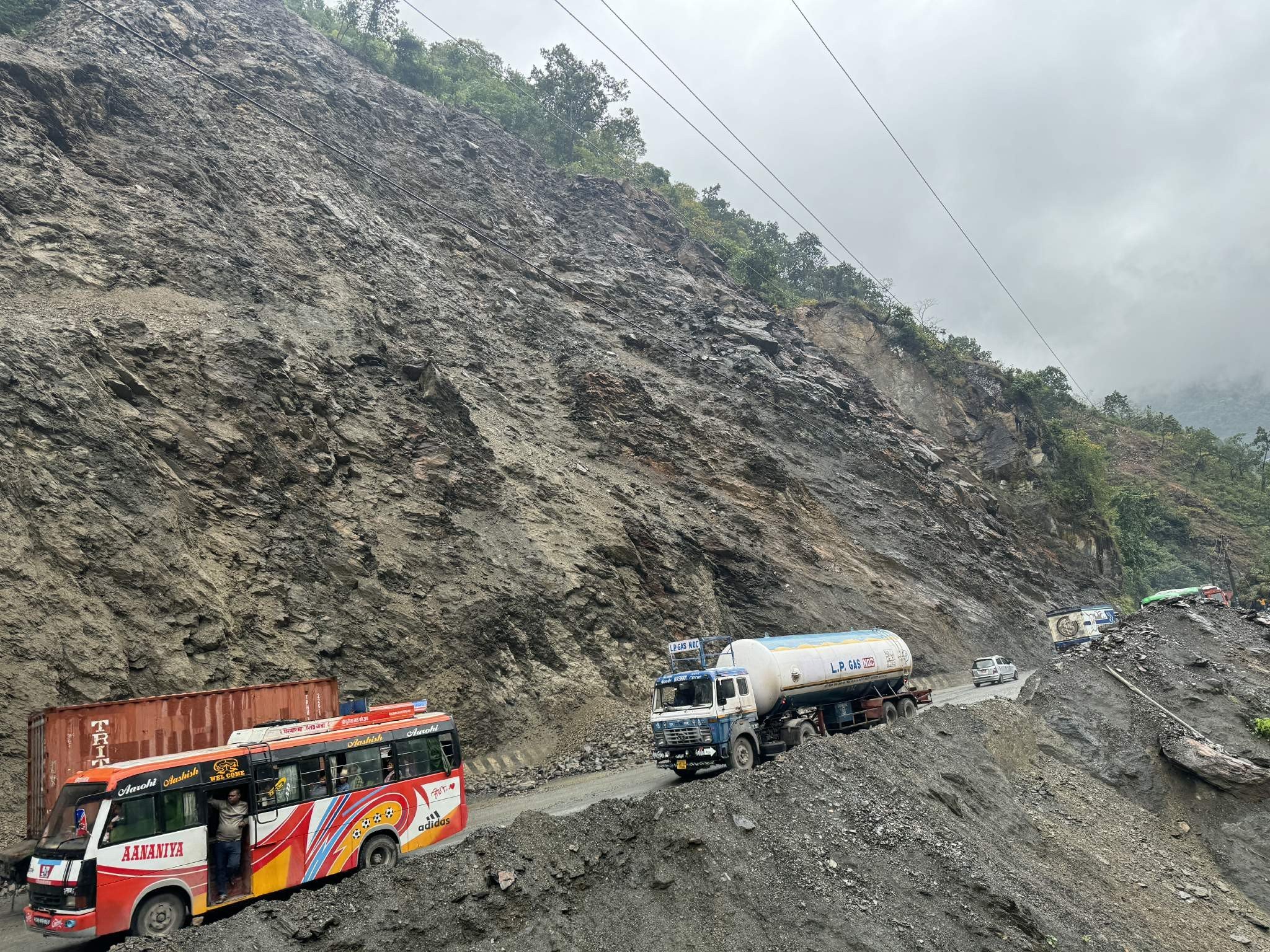 Prithvi Highway opened for two-way traffic