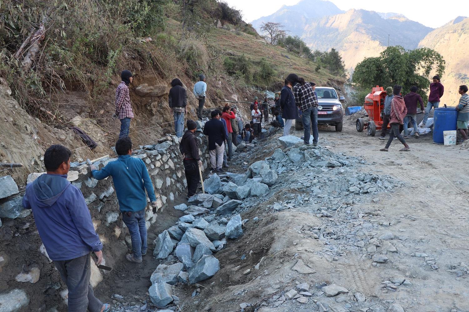 Darbang–Muna–Dhorpatan road upgrade bid commences
