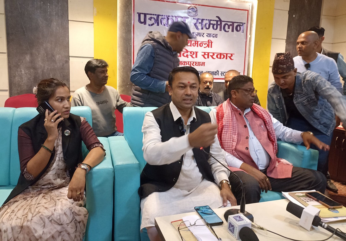 ‘I accepted the CM post to resolve Madhes problems’