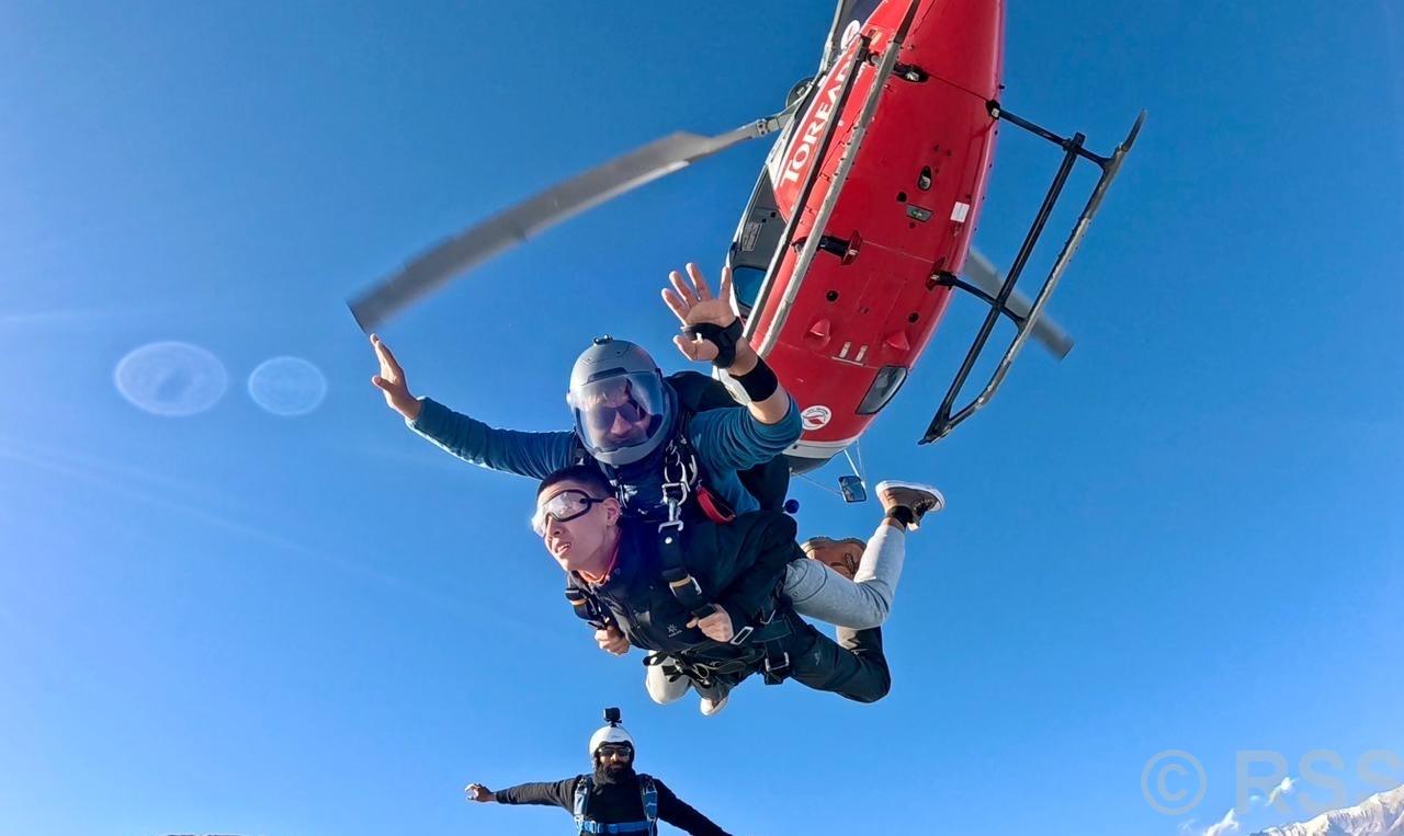 Pokhara alluring tourist choice for skydiving