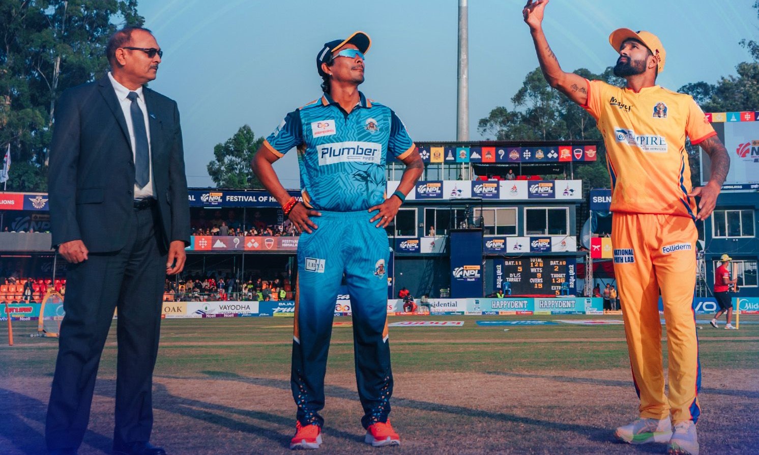 Sudurpaschim Royals batting against Karnali Yaks