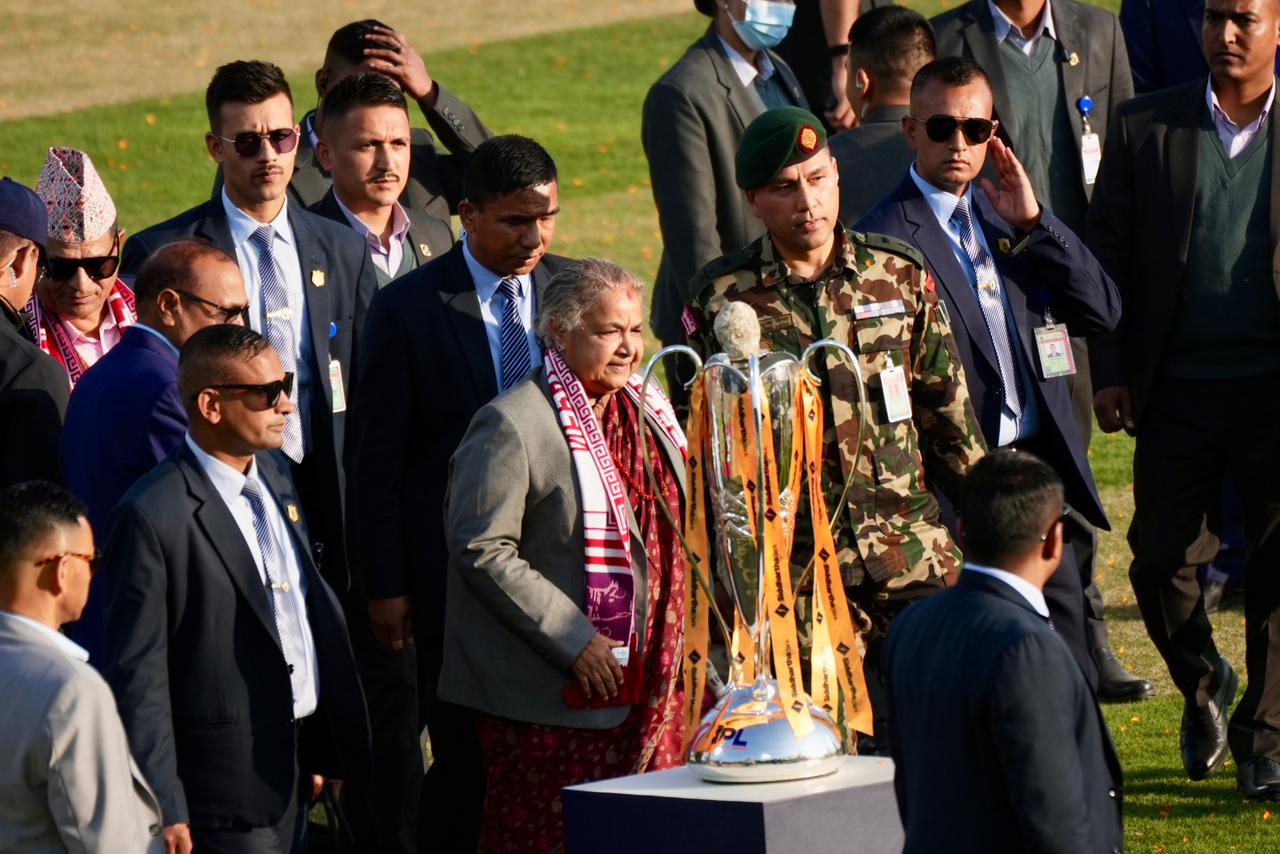 PM Karki inaugurates 2nd NPL amidst grand ceremony in TU Cricket Ground