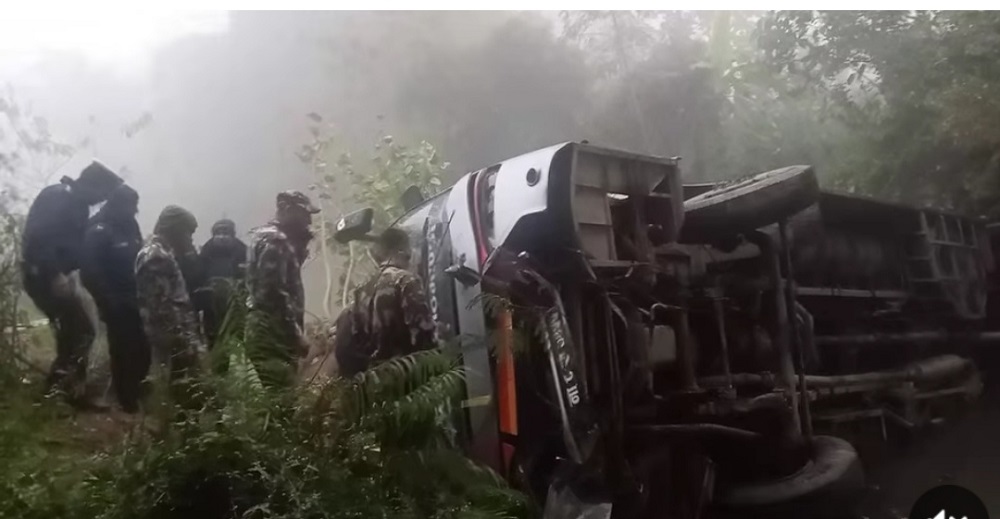 22 injured in road accident in Dang