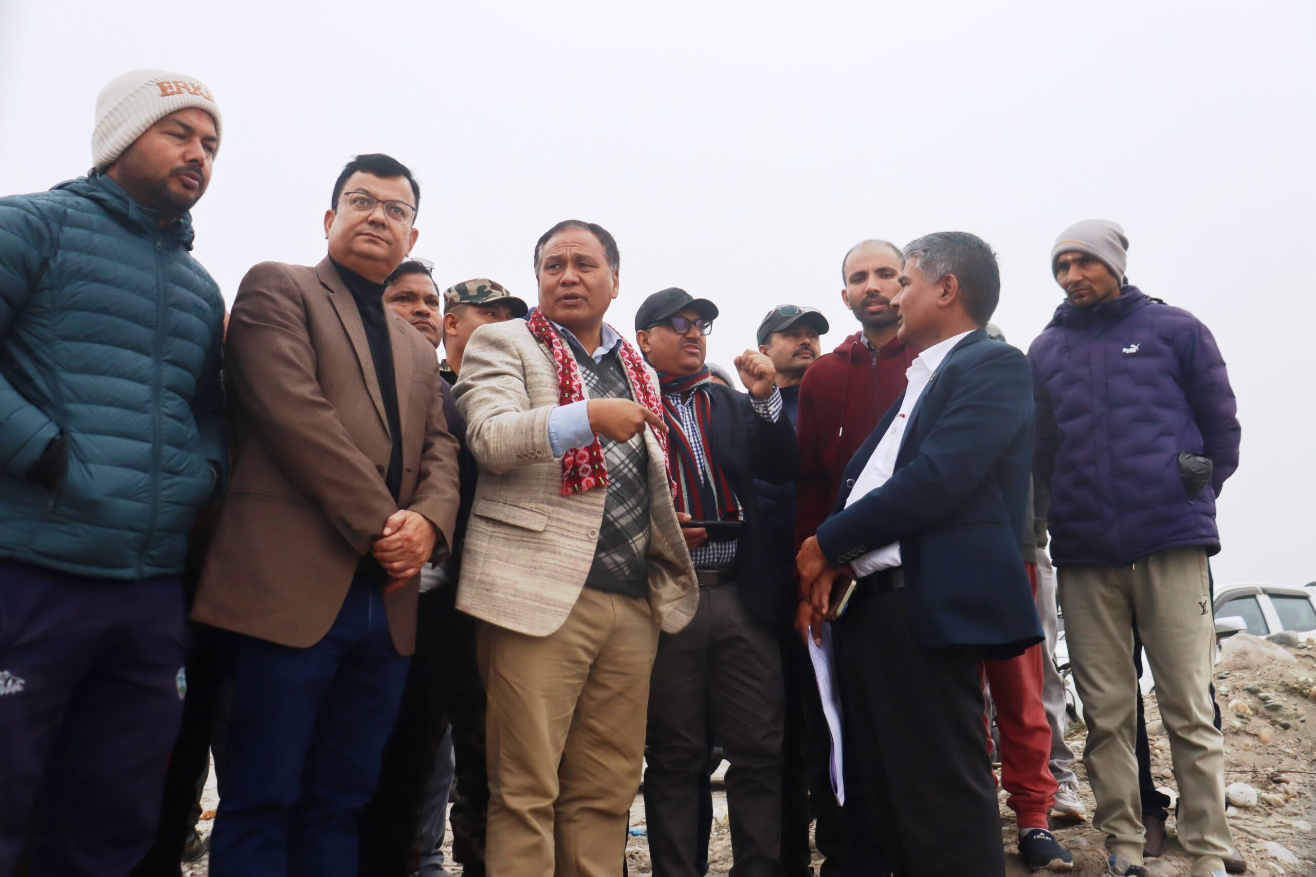 Minister Ghising confident of availing water from Tanakpur barrage