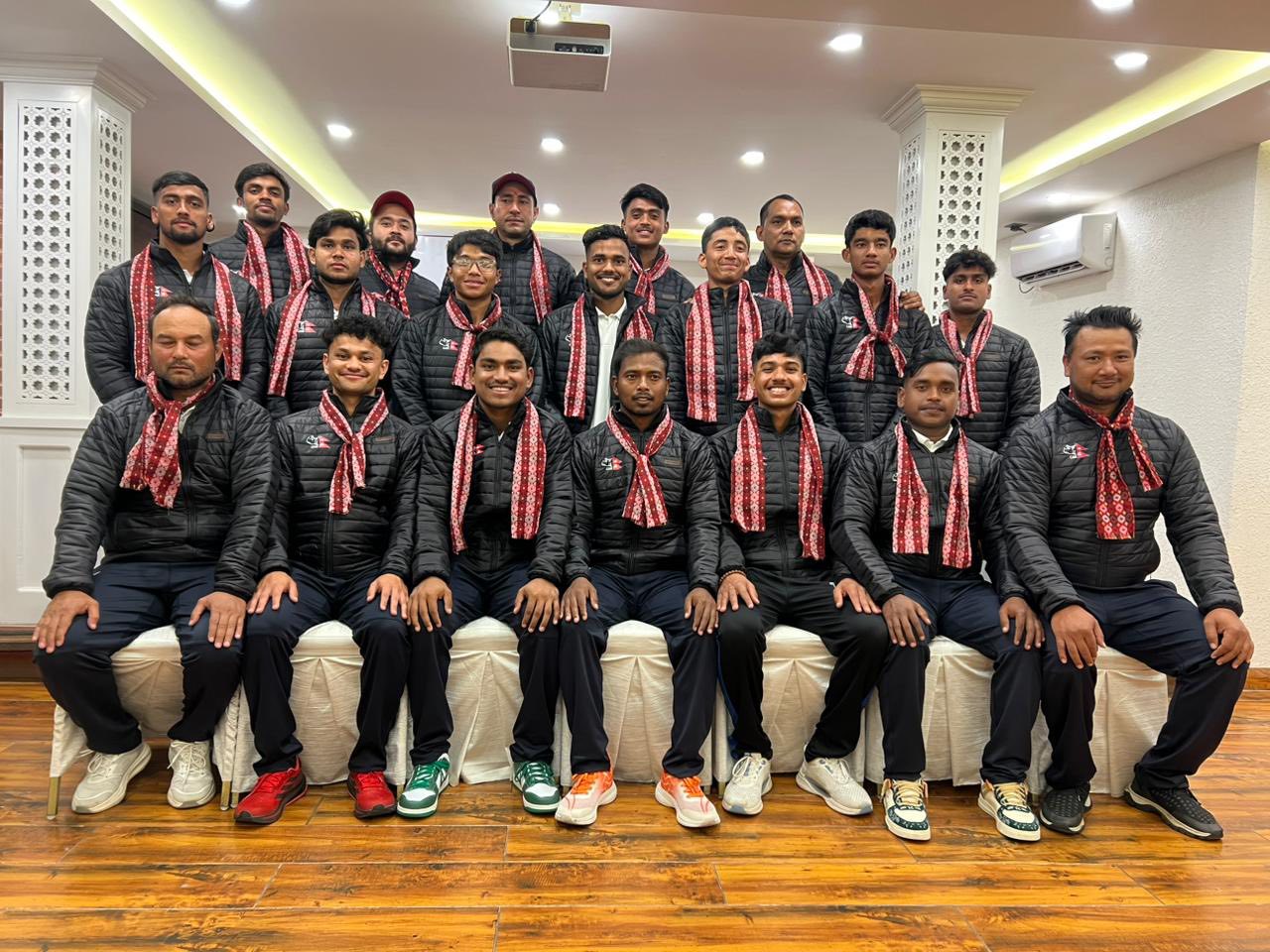Nepali cricket team reaches UAE to take part in ACC Men’s U19 Asia Cup