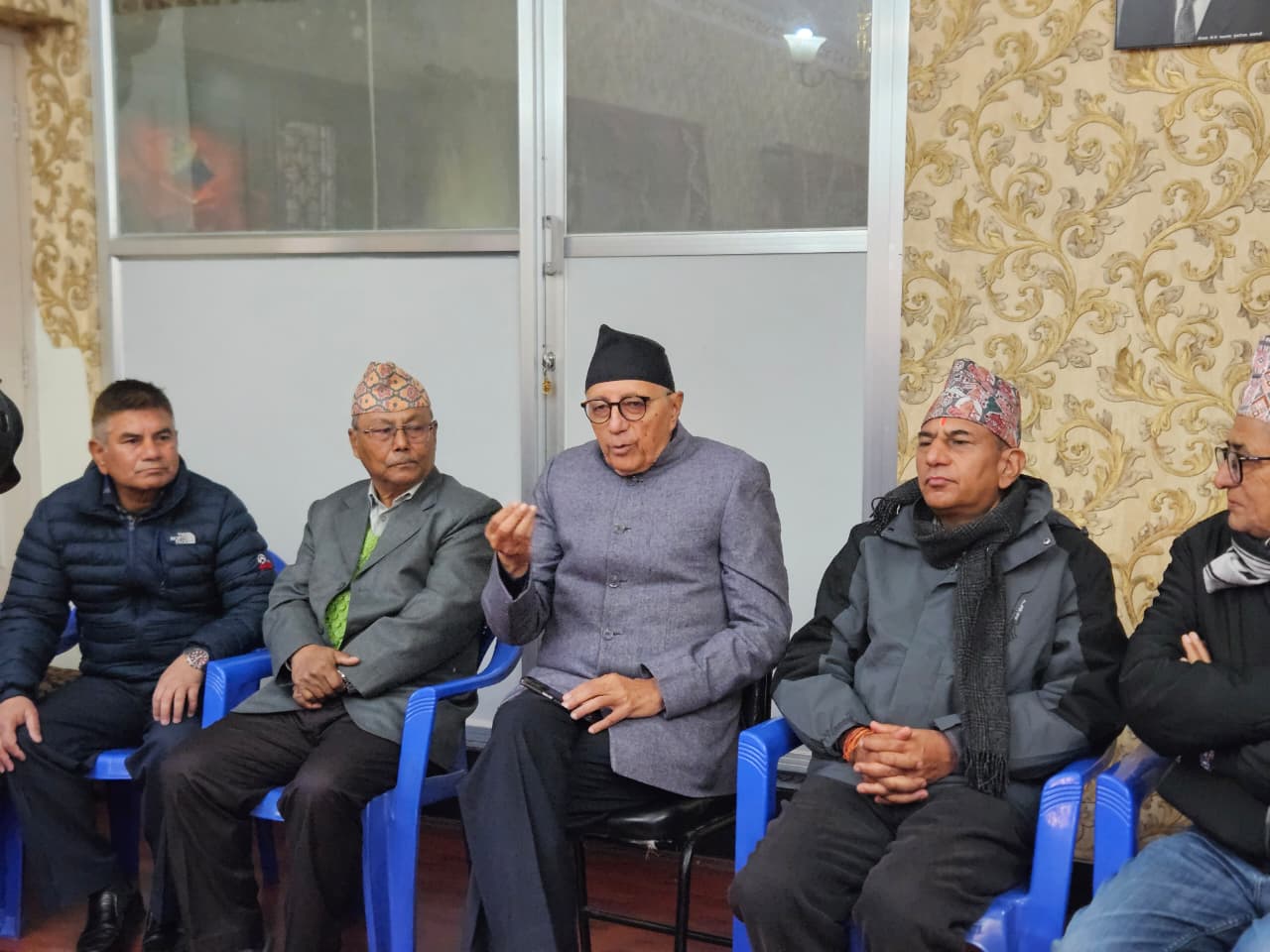 Leader Koirala argues he is bridging senior and young generation