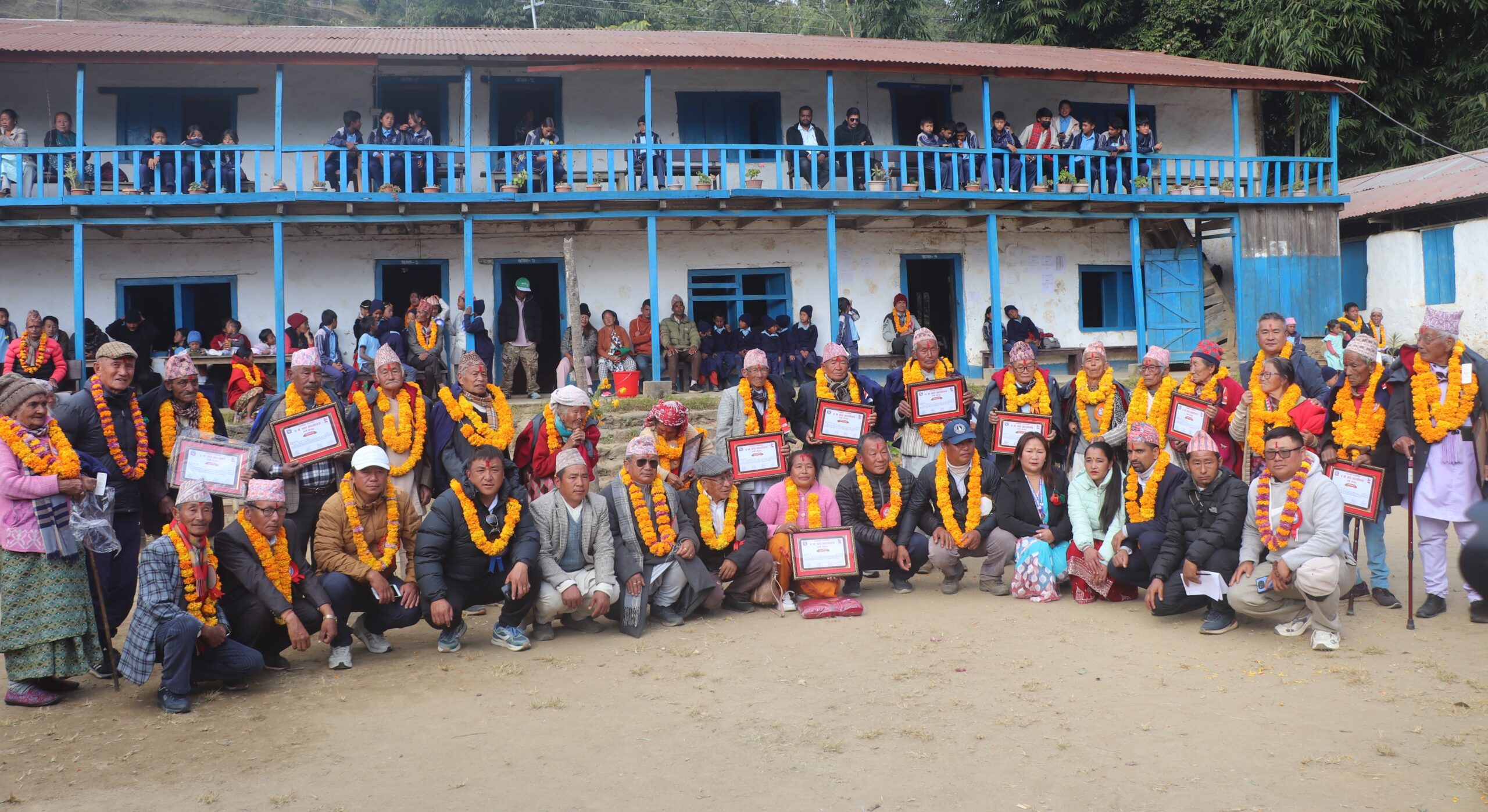 30 senior citizens honoured