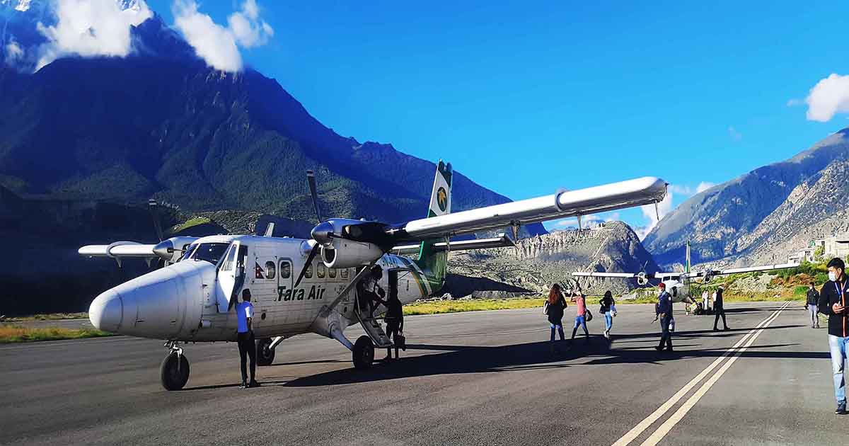 Pokhara–Jomsom flights suspended for winter