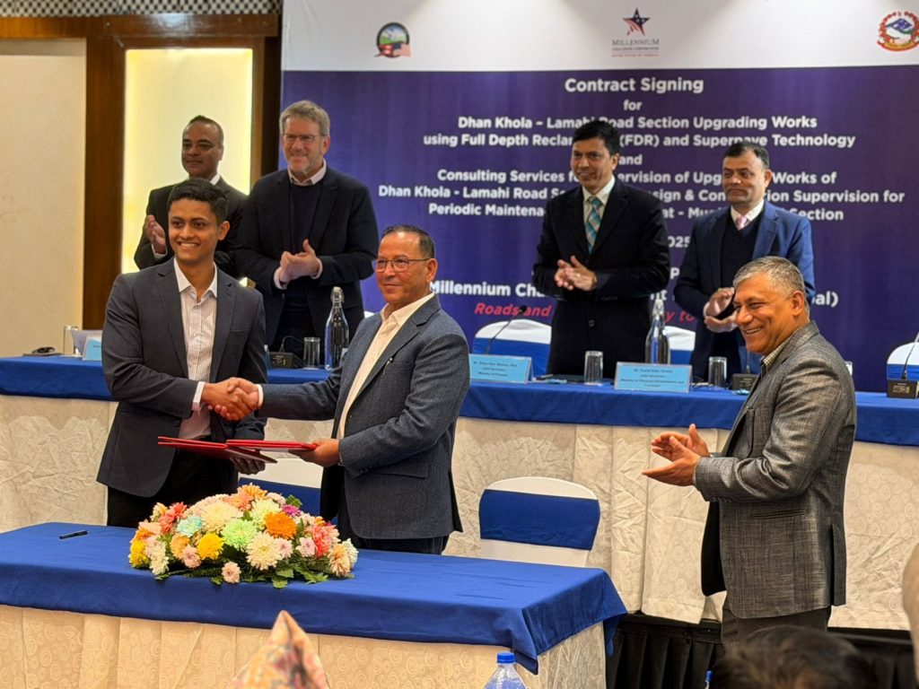 MCA-Nepal signs USD 23.7 million agreements under the MCC Compact