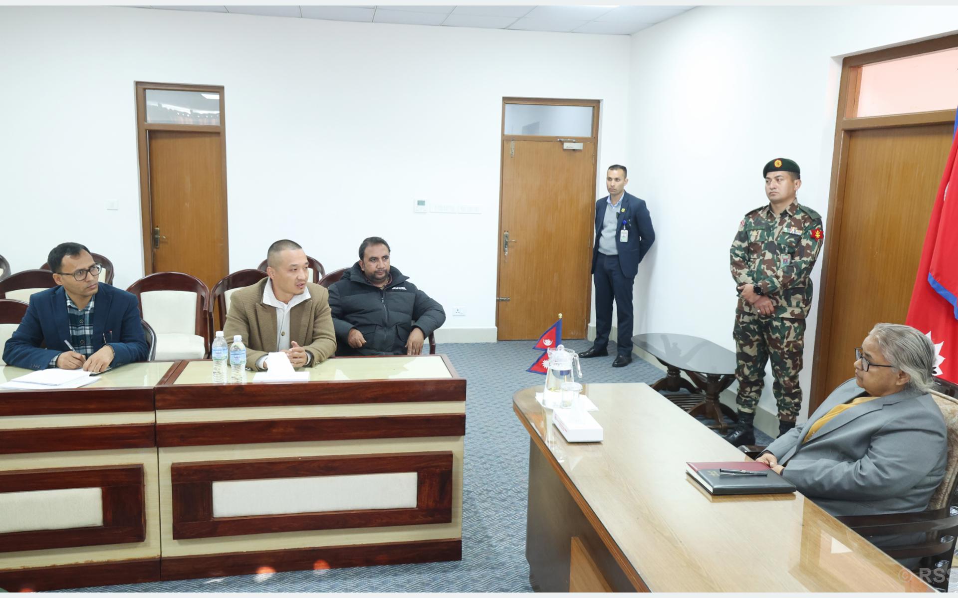 Gen Z movement leader Gurung calls on PM Karki