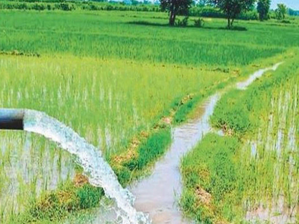 Irrigation facility built in Khajuwapatti