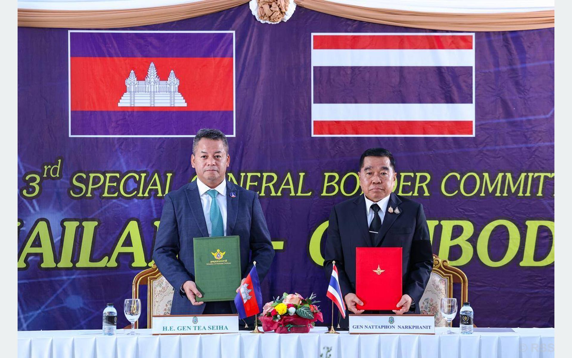 Thailand and Cambodia sign a new ceasefire agreement to end border fighting