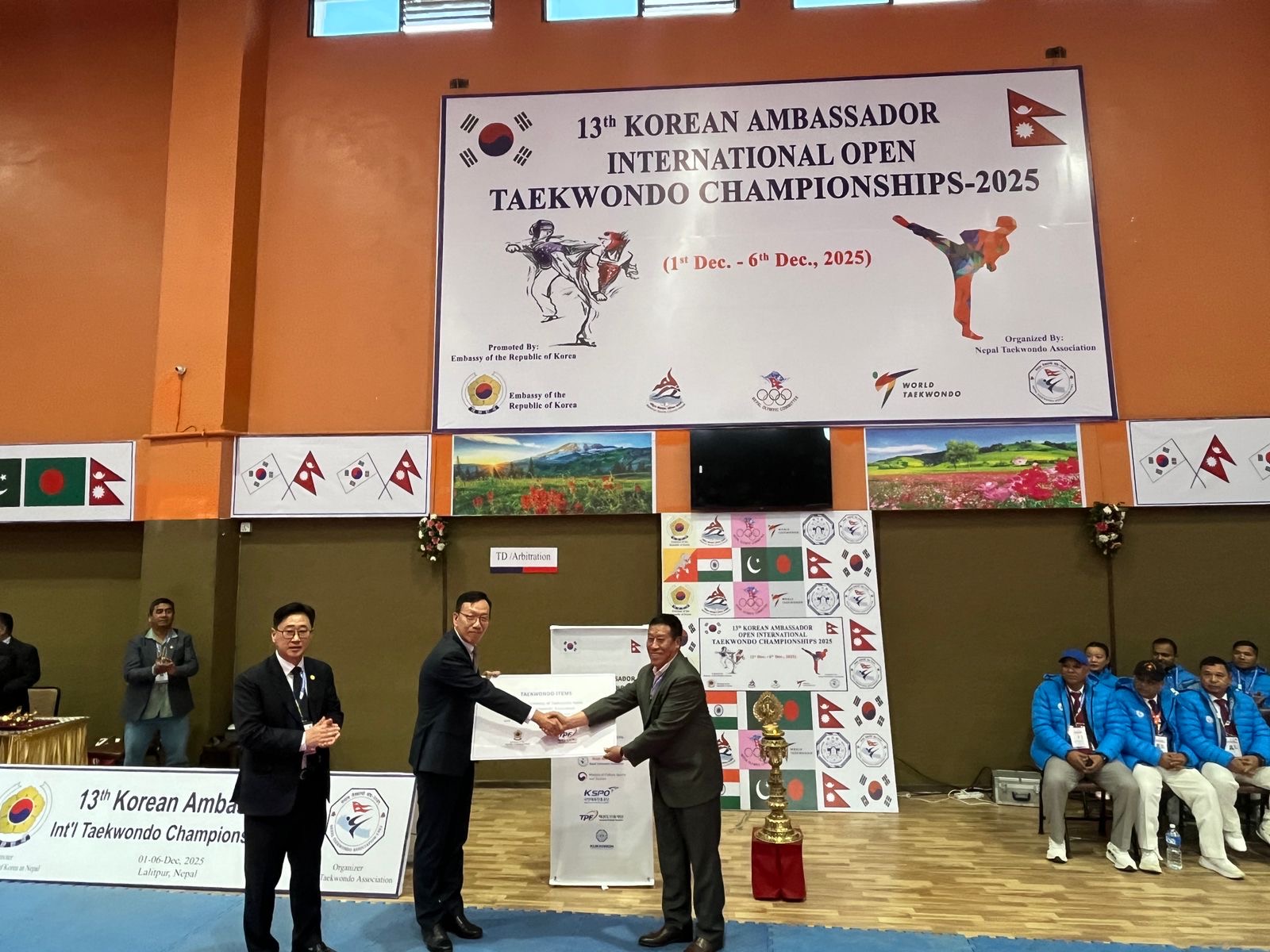 Korean Ambassador International Open Taekwondo Championship kicks off