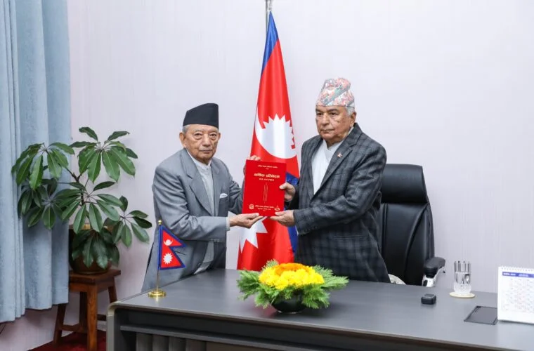 NHRC submits its Annual Report to President