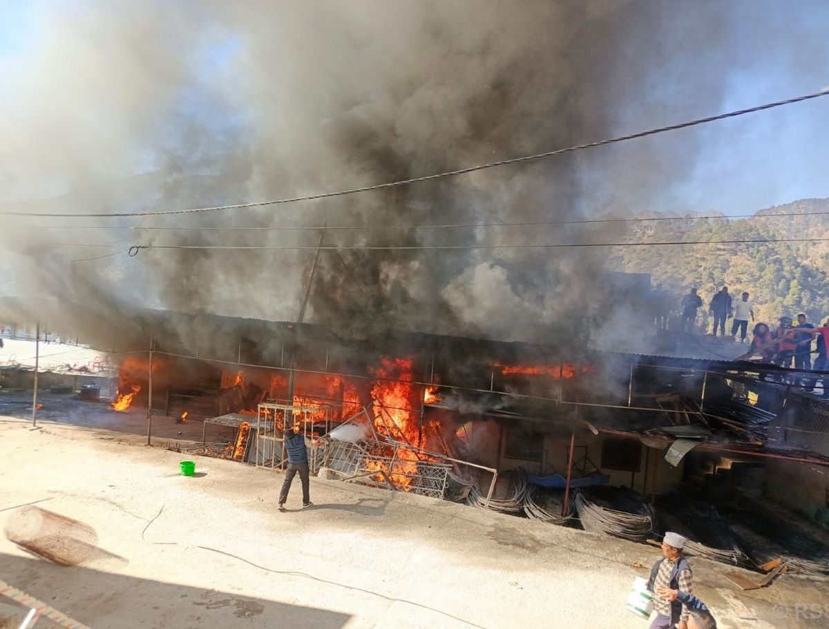 Fire in Martadi destroys millions of properties