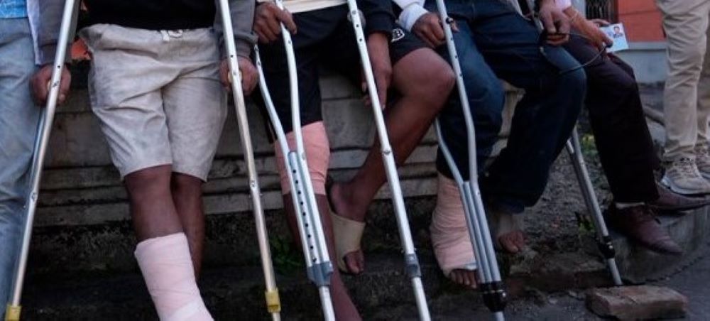 Nine injured in Gen Z protest provided with hand-outs, identity cards