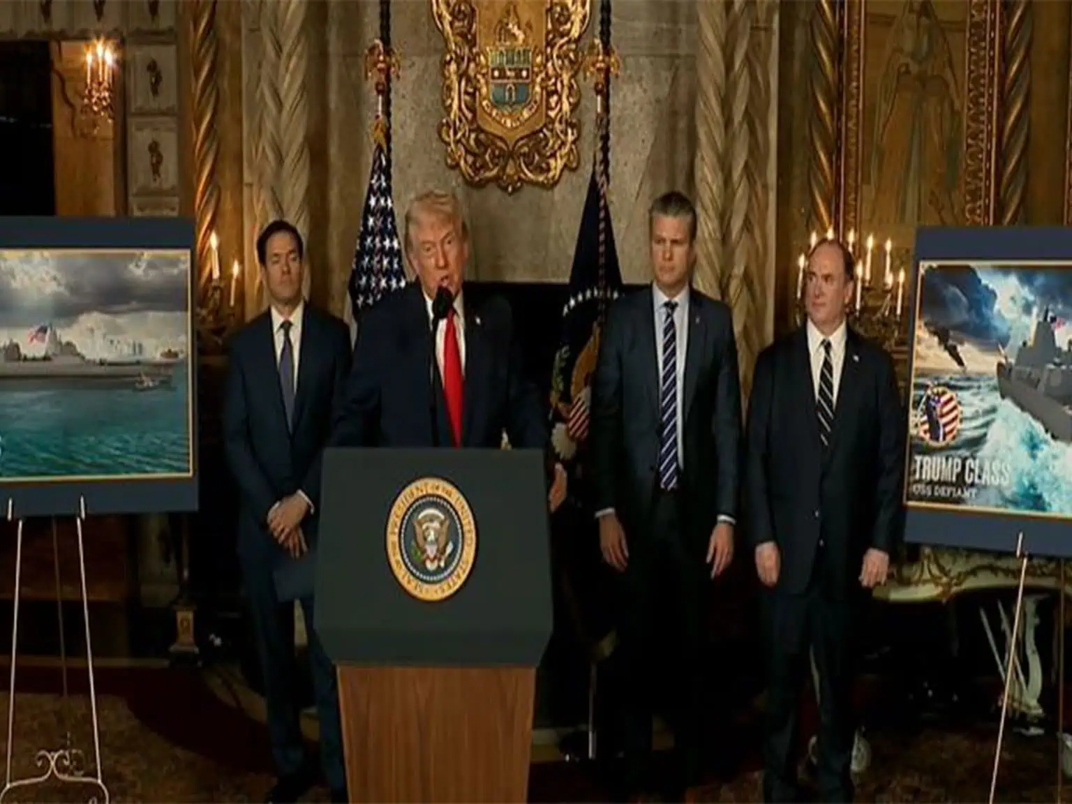 US President announces plan for “Trump class” battleships