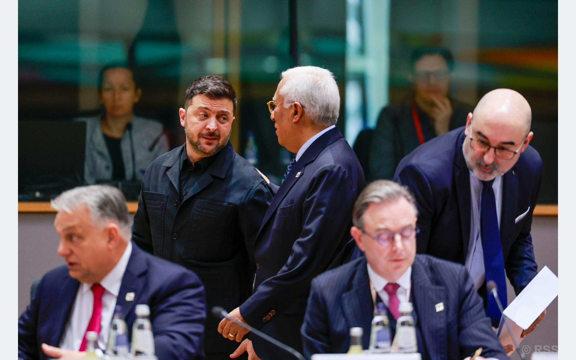 EU leaders agree on 90 billion euro loan to Ukraine after a plan to use Russian assets unravels