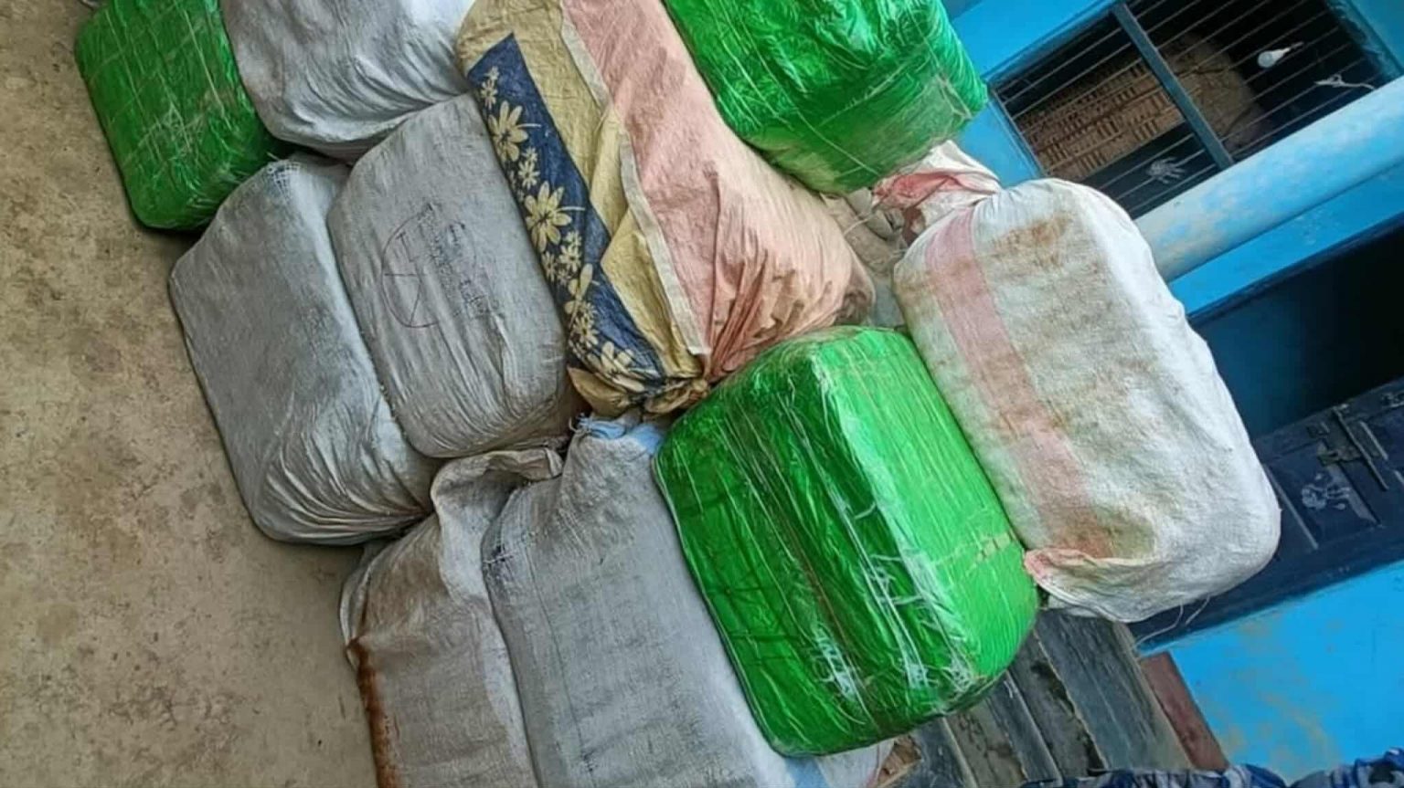 Police seize 51 kg of marijuana in ambulance