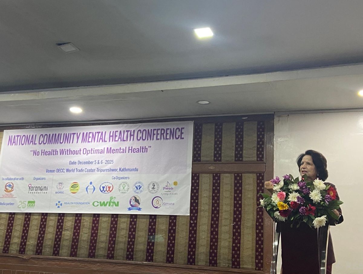 Health Minister emphasizes on counseling, spiritual lifestyle for better mental health