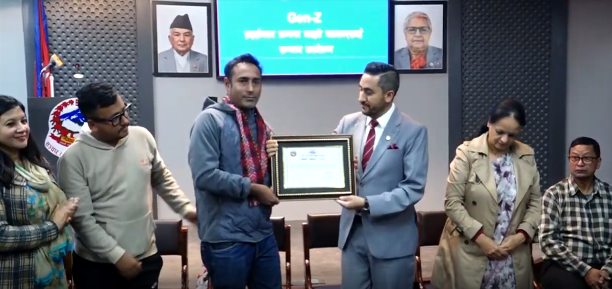 Journalists injured during Gen Z uprising feted