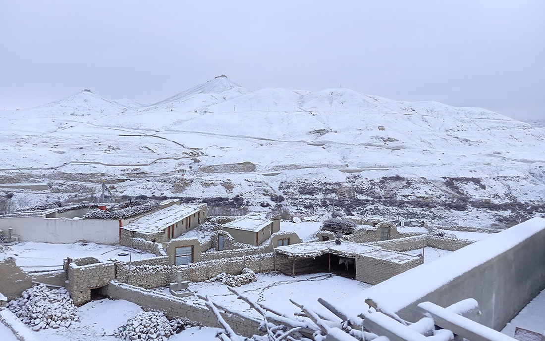 Normal life affected as temperature drops to -15 degrees Celsius in Mustang