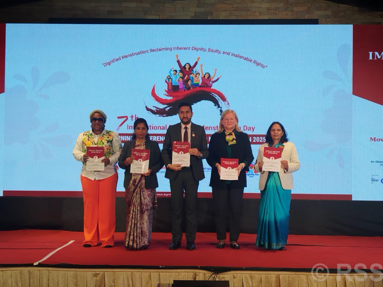 Minister Kharel highlights need for establishing Dignified Menstruation at home, schools, community and everywhere