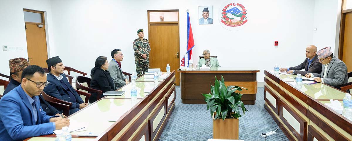 NAMA office bearers seek PM Karki’s support for research