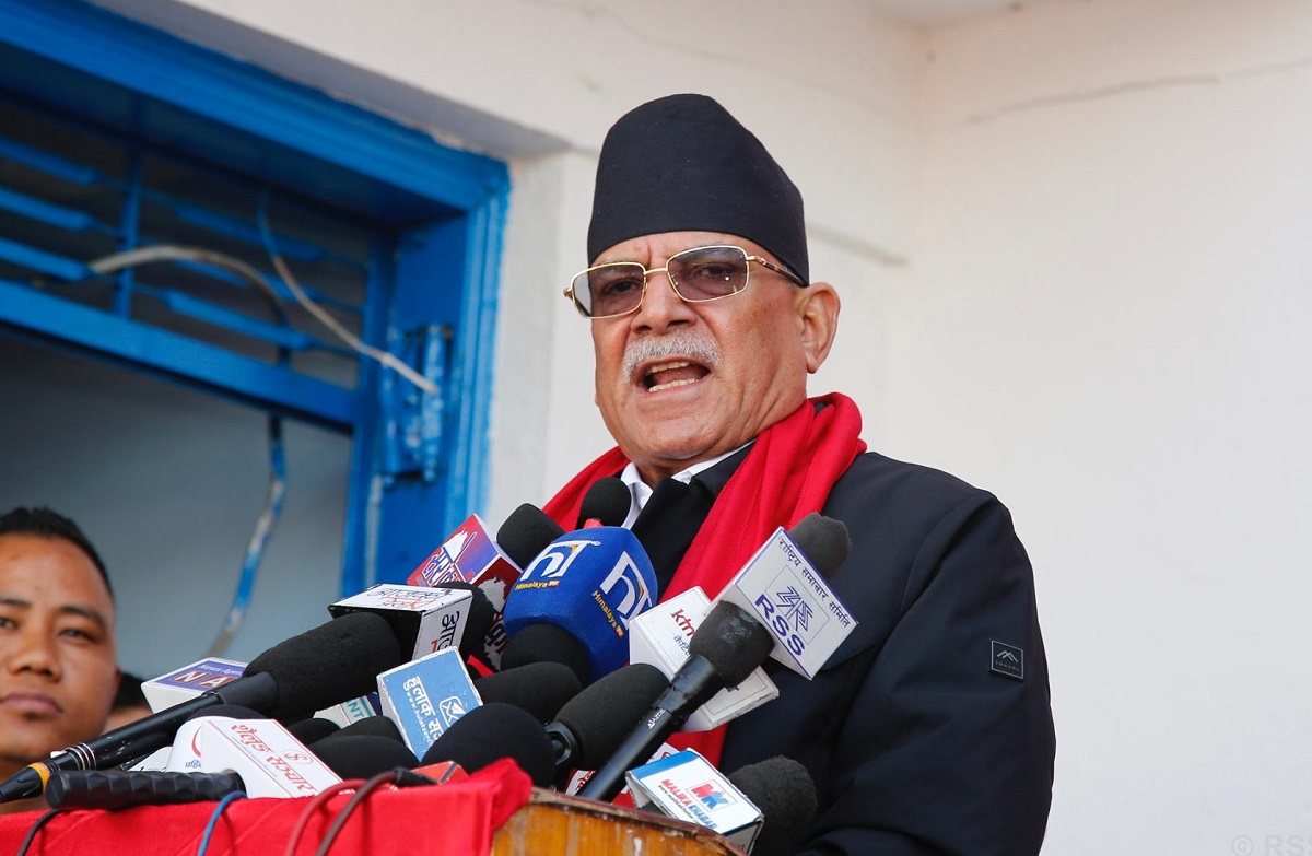 Gen-Z protest offers opportunity for review to parties with legacy, Prachanda says