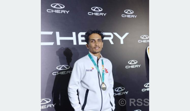 Nepal’s Swikrit Neupane clinches Silver at Asian Youth Para Games