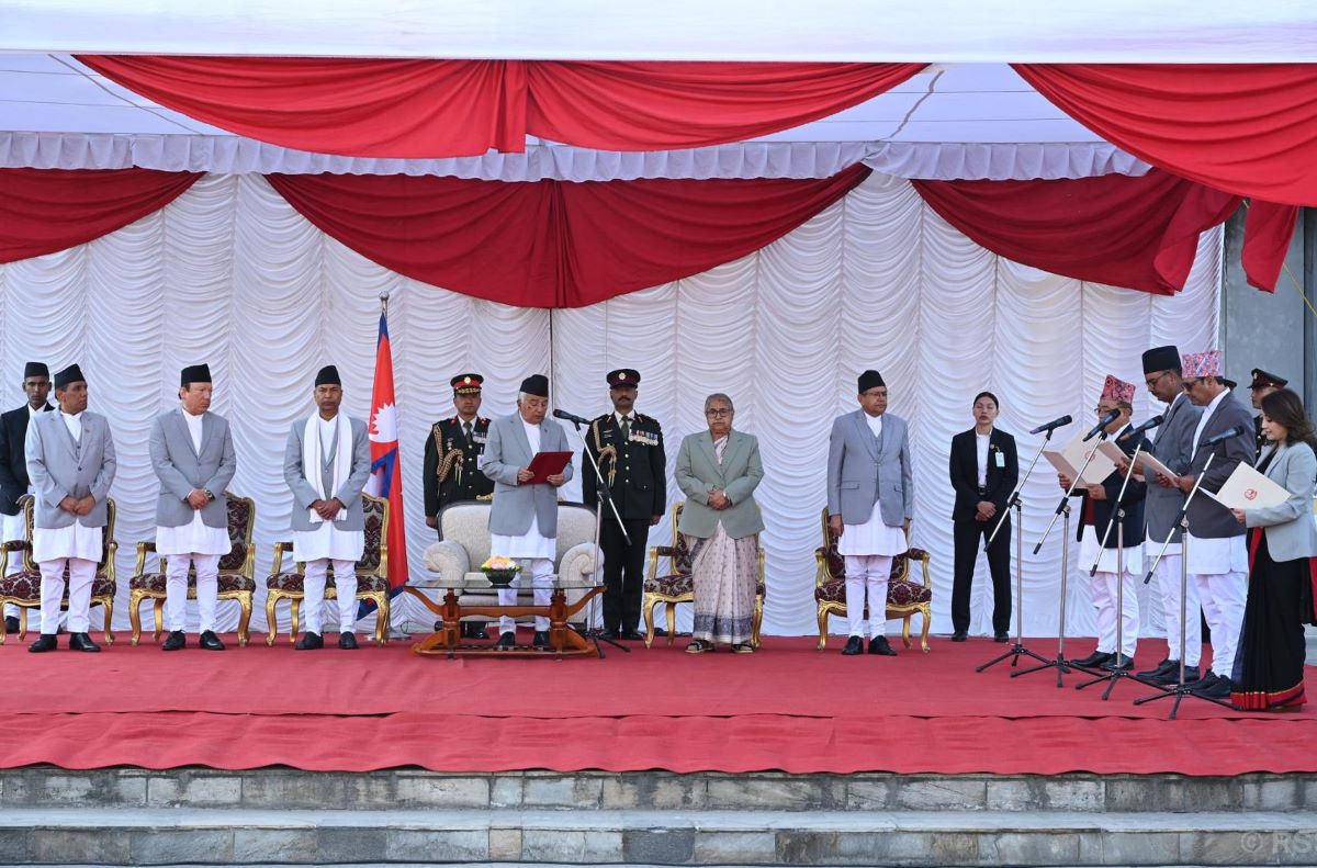 Four ministers sworn in