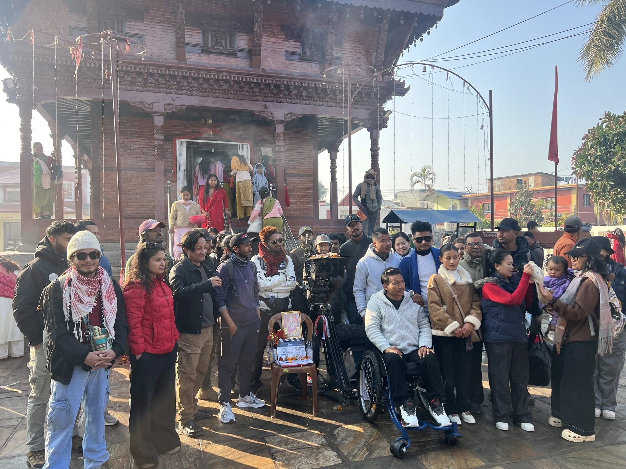 Dayahang Rai, Saugat Malla’s ‘Mitjyu’ begins filming in Dang and Rolpa