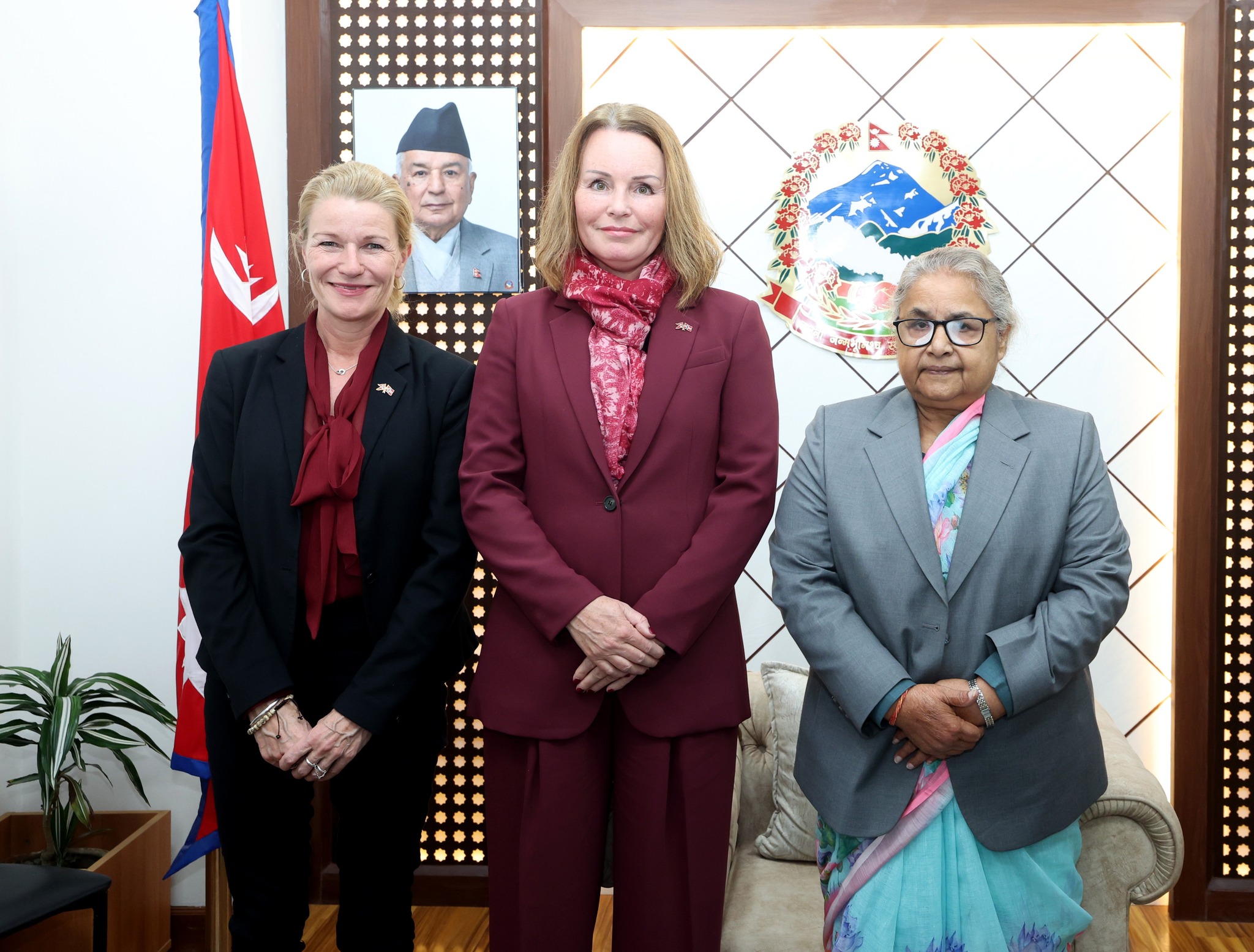 Norwegian envoys pay courtesy call on PM Sushila Karki, reaffirming support for democracy