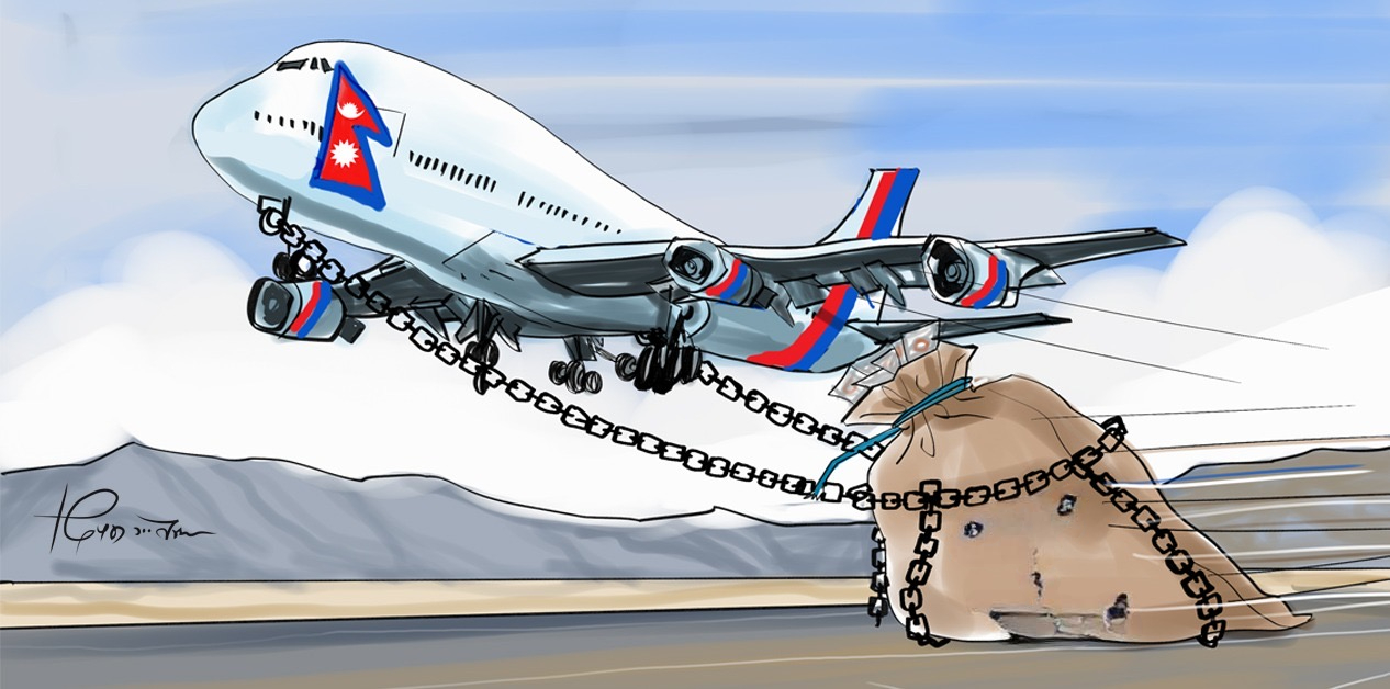 Nepal Airlines is in deep financial crisis after missing opportunities