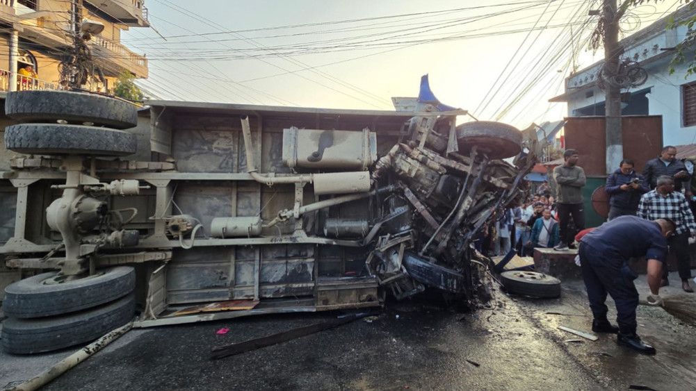 Bus crash in eastern Nepal kills five, injures 12