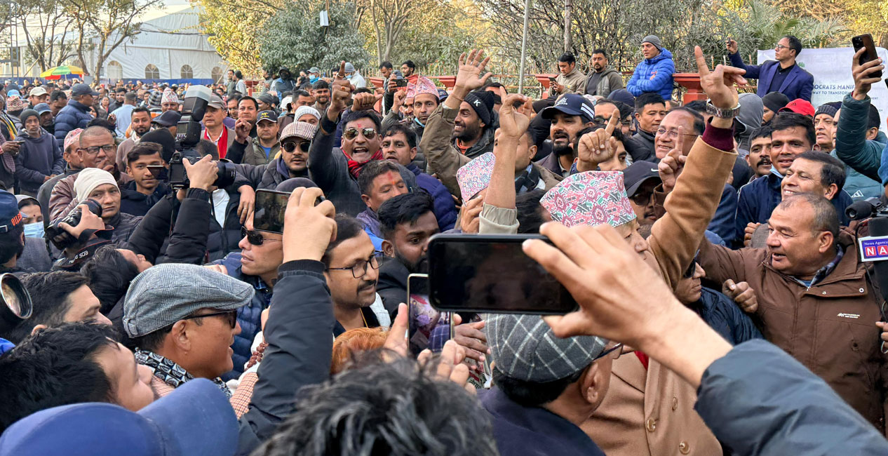 Protests erupt at NC Special Convention Venue after action against party leaders