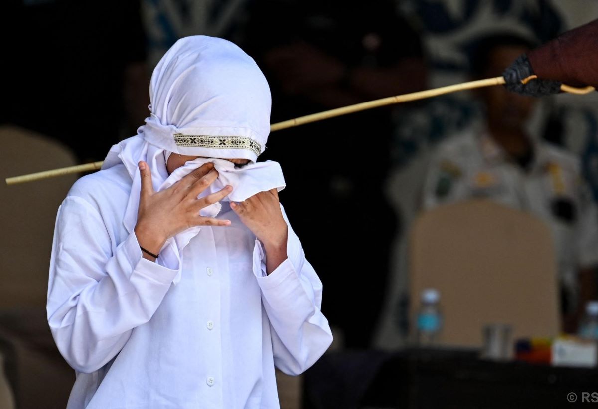 Indonesia couple caned 140 times for sex outside marriage, alcohol